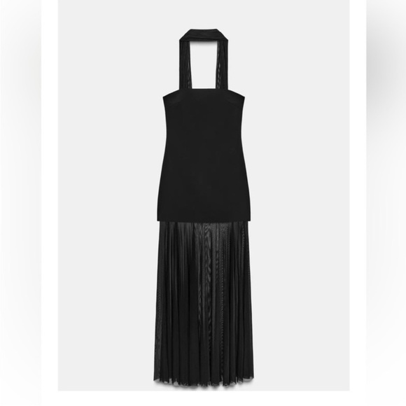 ZARA TRANSPARENT COMBINATION DRESS - Picture 11 of 16